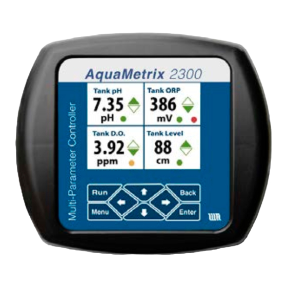 Water Analytics AquaMetrix 2300 Installation & Operation Manual