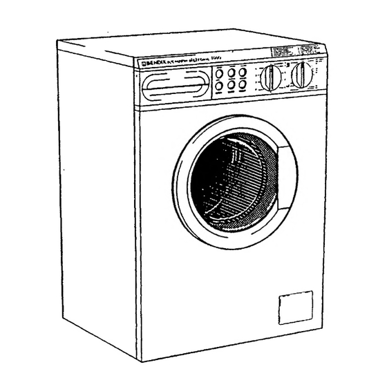 BENDIX Autowasher electronic 1000 Operating And Installation Instructions
