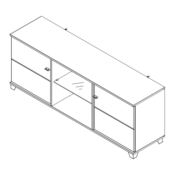 Dedeman BURGUNDY TV 160 3K2V Assembling Instruction