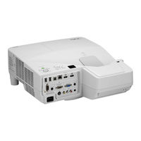 Nec NP-UM330W Installation Manual