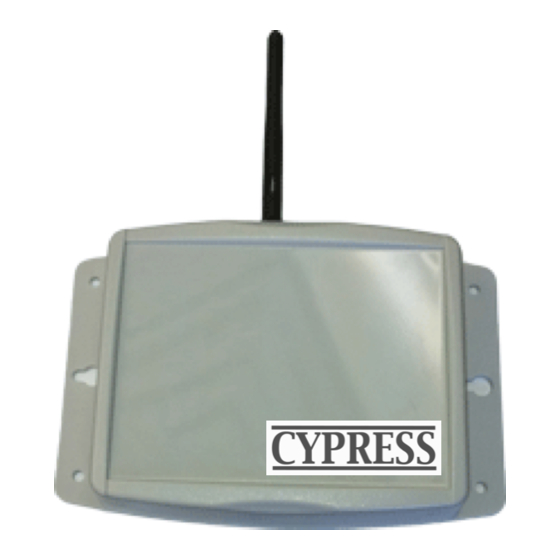 Cypress Suprex WMR-9600MAN Operation Manual