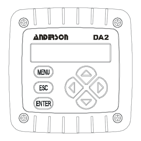 Anderson DA2 Instruction Manual