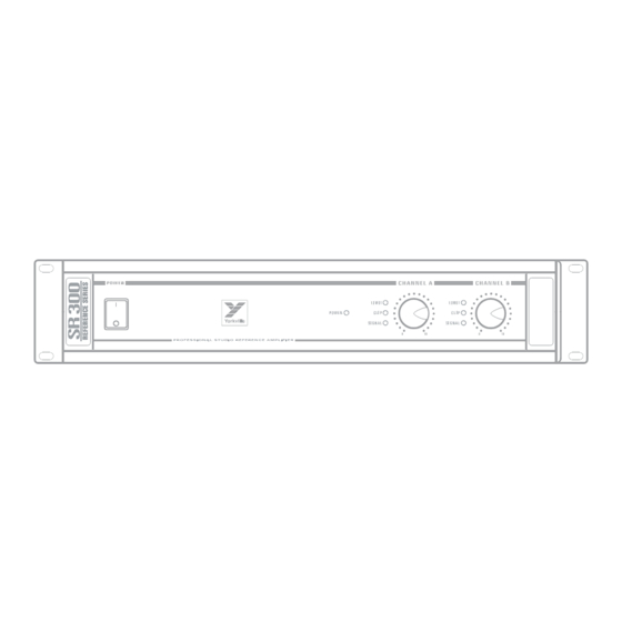 YORKVILLE Reference SR 300 Service Manual