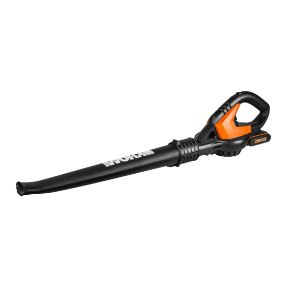 Worx WG549E Safety And Operating Manual