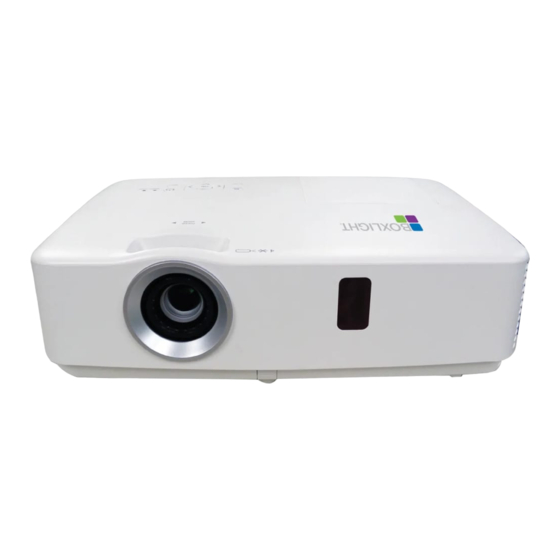 BOXLIGHT Cambridge X33N Quick Start Manual