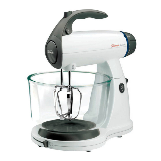 Sunbeam Mixmaster 2370 User Manual