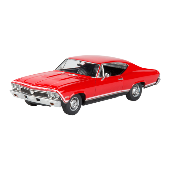 REVELL 68 CHEVY CHEVELLE SS 396 Manual