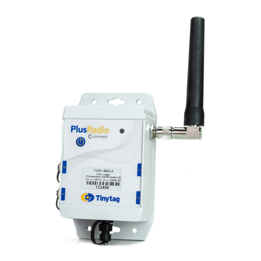 Tinytag ACSRF-4040 Mounting Instructions