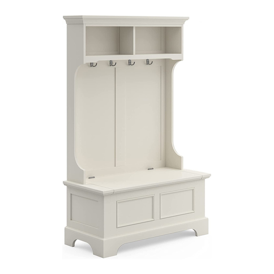 Homestyles Hall Tree Stand 88 5530 49 Manual