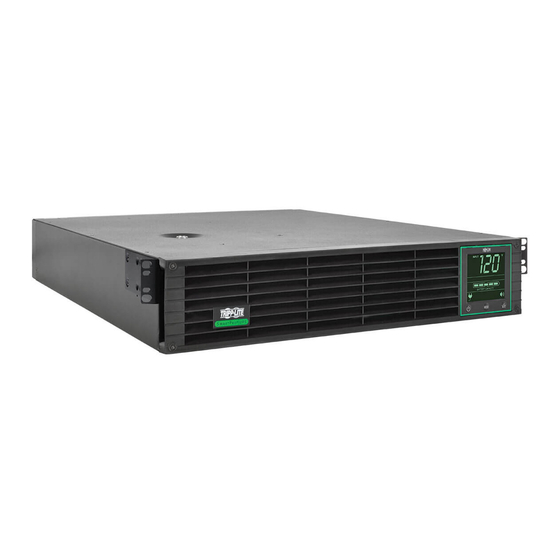 Tripp Lite SmartPro SMART1500RM2UL Owner's Manual