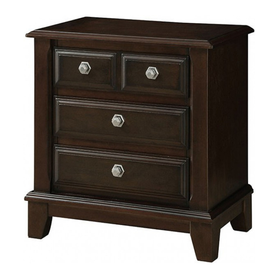 Furniture of America CM7383N Assembly Instructions Manual