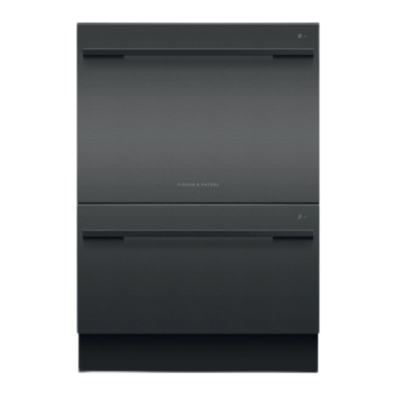 Fisher & Paykel DD24DDFTB9 Troubleshooting