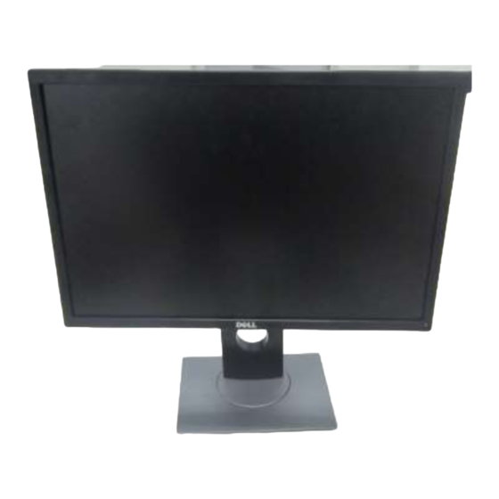 Dell P2419H IPS LED Monitor Manuals