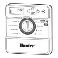 Hunter X-CORE XC-600 Owners Manual And Programming Instructions