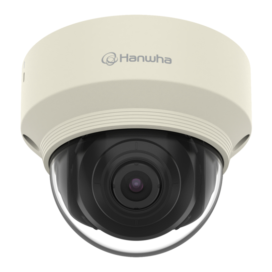 Hanwha Vision XND-6010 Quick Manual