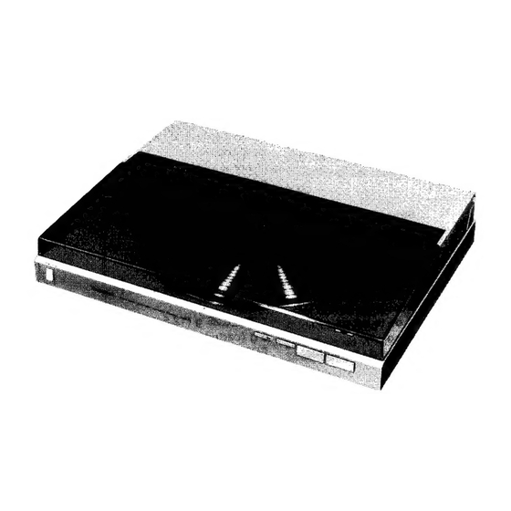 Technics SL-DL5 Service Manual