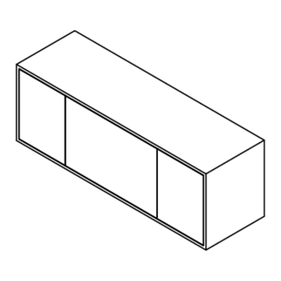 DATESWEISER Highline 25 Credenza Instructions