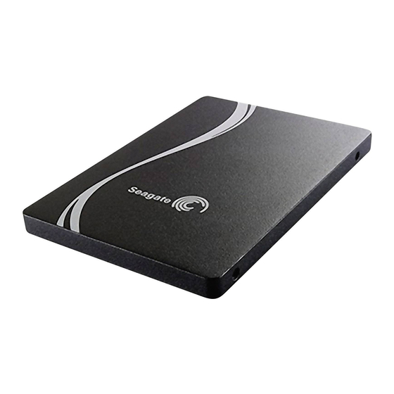 Seagate Solid State Drive ST120HM001 Manuals