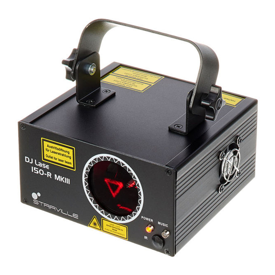 Stairville DJ Lase 150-R MK-III User Manual
