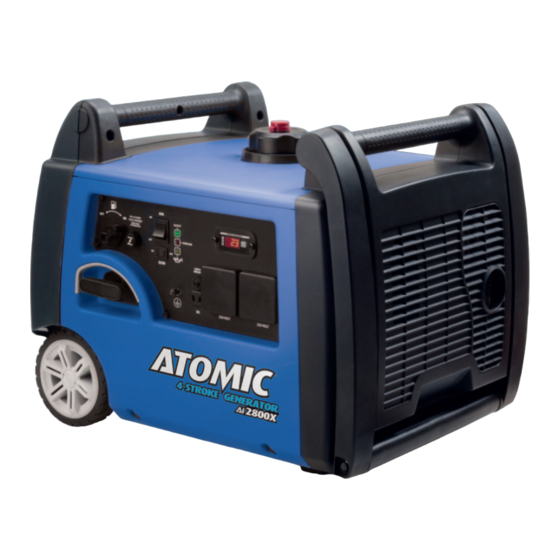 Atomic AI2800X Manuals