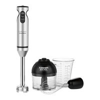 Cuisinart CSB-85C Instruction And Recipe Booklet
