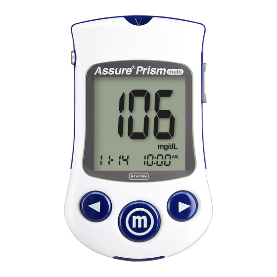 Arkray Assure Prism Multi Manual