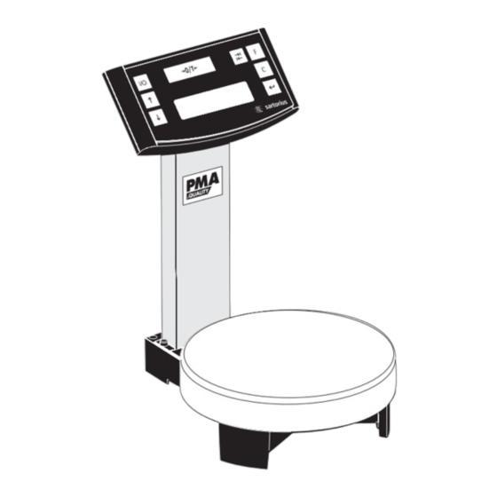 Sartorius PMA.Qualit Series Installation Instructions Manual