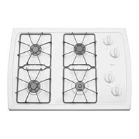 Whirlpool SCS3017RB - 32 Inch Sealed Burner Gas Cooktop Use & Care Manual