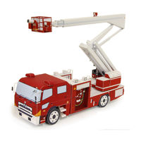 Canon Creative Park Articulated Ladder Truck Assembly Instructions Manual