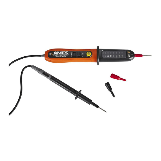 Ames Instruments 58447 Owner's Manual & Safety Instructions