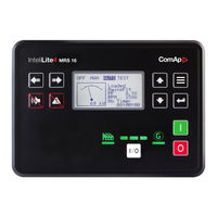 ComAp InteliLite 4 MRS16 Operator's Manual