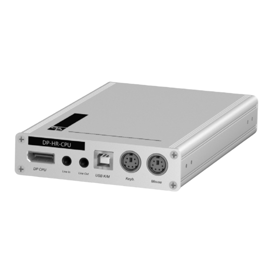 G&D DP-HR Installation And Operations