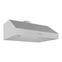 Bosch DUH80553UC Installation Instructions Manual
