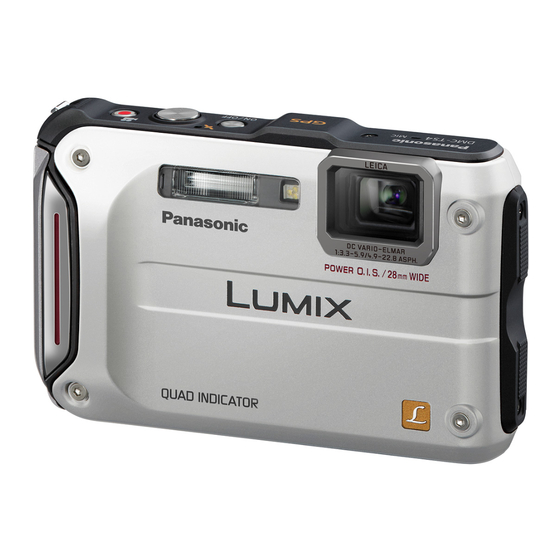 Panasonic DMC-FT4 Basic Operating Instructions Manual