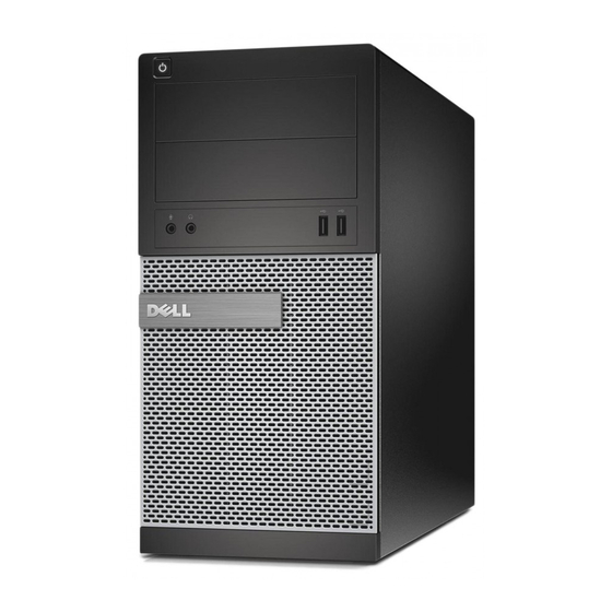 Dell OptiPlex 3020 Quick Start Manual