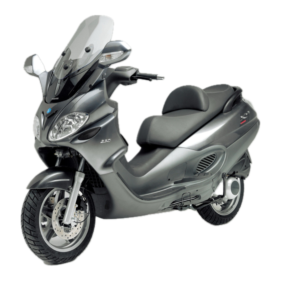 PIAGGIO MSS X9 Evolution 250 Workshop Manual