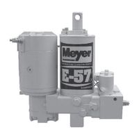 Meyer ELECTRO LIFT E-57H Service Manual