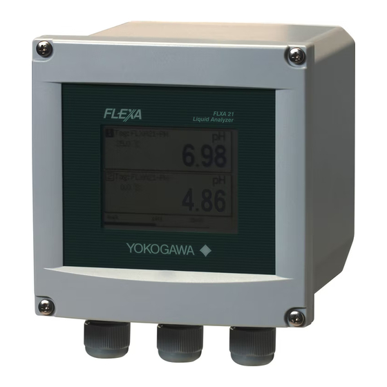 YOKOGAWA FLXA21 User Manual