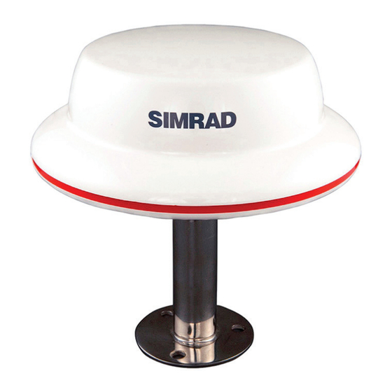 Simrad MX521B GPS Installation Manual