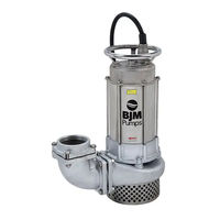 BJM Pumps FAHRENHEIT SKX1500CSS-F Installation, Operation & Maintenance Manual