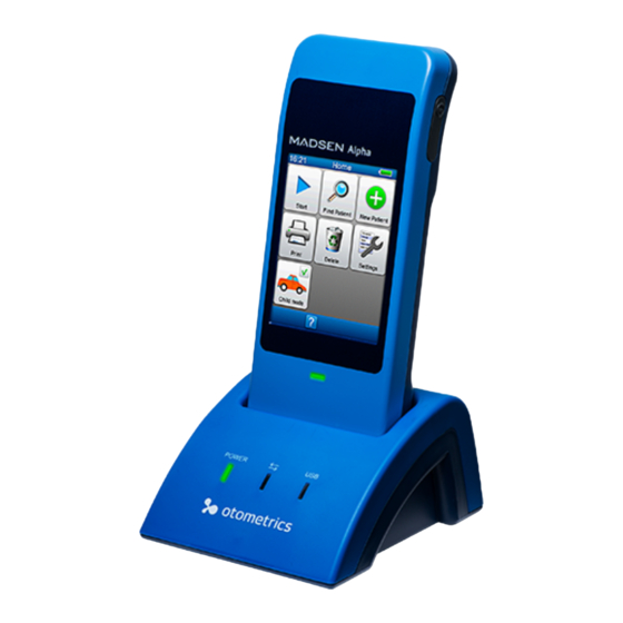 natus MADSEN Alpha OAE+ User Manual