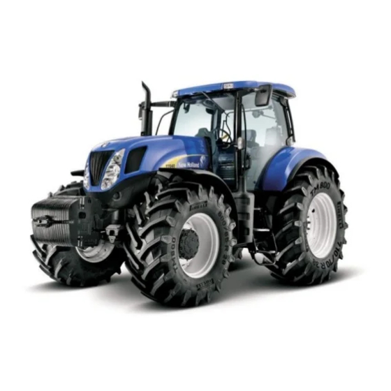 New Holland T7030 Operator's Manual