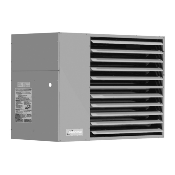 Modine Manufacturing PTX Installation And Service Manual