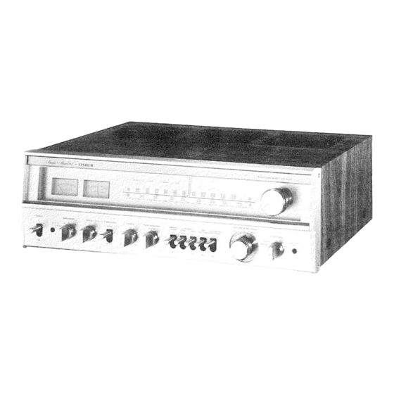 Fisher RS-1056 Service Manual