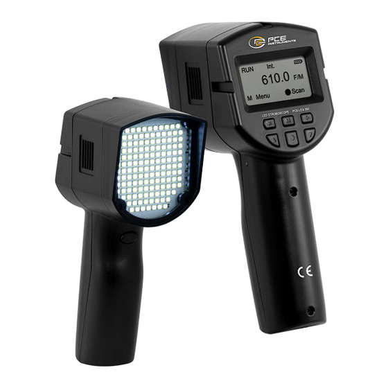 PCE Instruments PCE-LES 350 User Manual