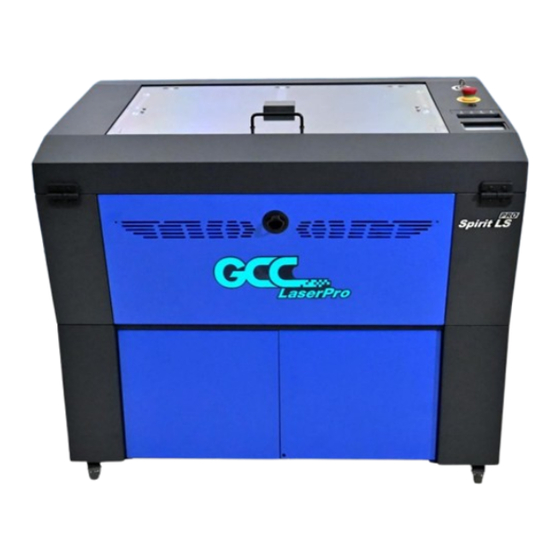 GCC Technologies Spirit Pro Series Manuals