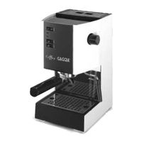 Gaggia COFFEE DELUXE Operating Instructions Manual