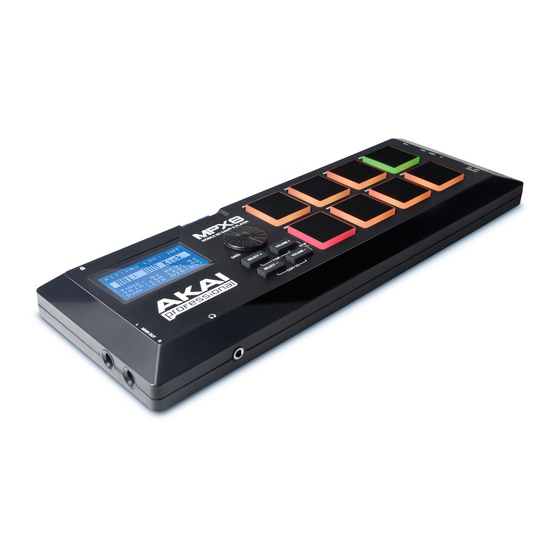 Akai MPX8 User Manual
