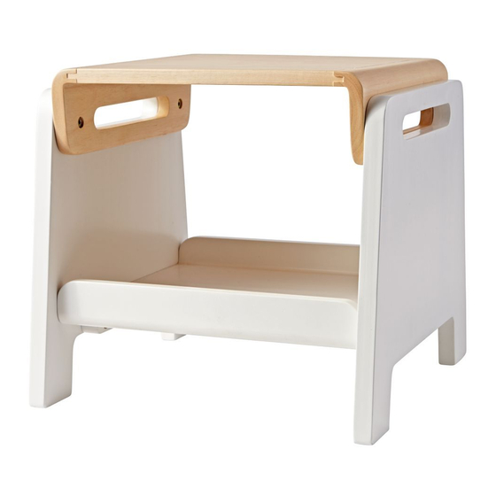 The Land of Nod Pivot Reversible Step Stool Assembly Instructions