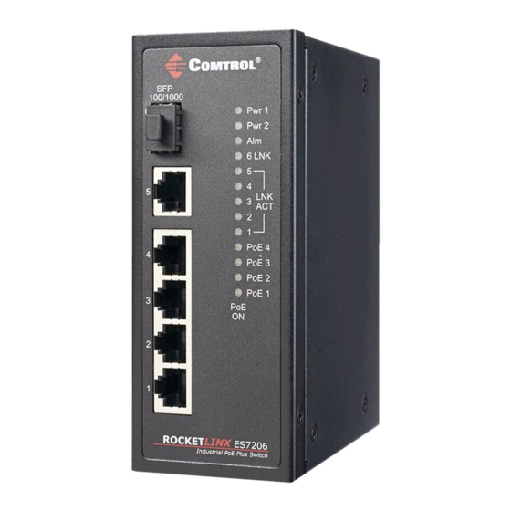 Comtrol ROCKETLINX ES7206-XT Quick Installation Manual